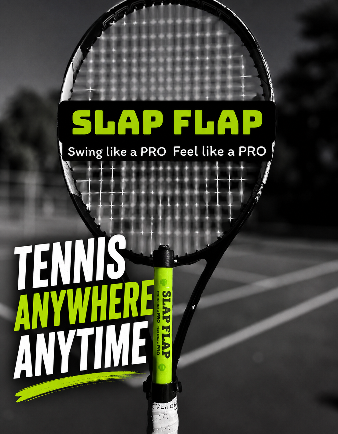 SLAP FLAP | Your Daily Tennis Swing Trainer | Anywhere, Anytime