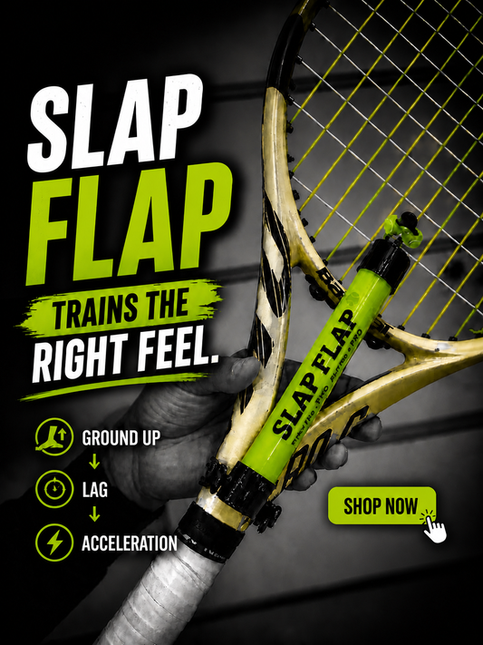 SLAP FLAP | Your Daily Tennis Swing Trainer | Anywhere, Anytime