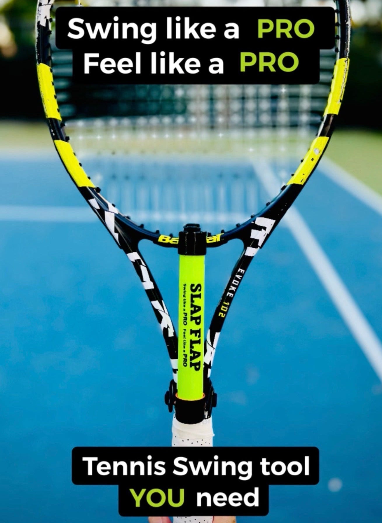 SLAP FLAP | Your Daily Tennis Swing Trainer | Anywhere, Anytime
