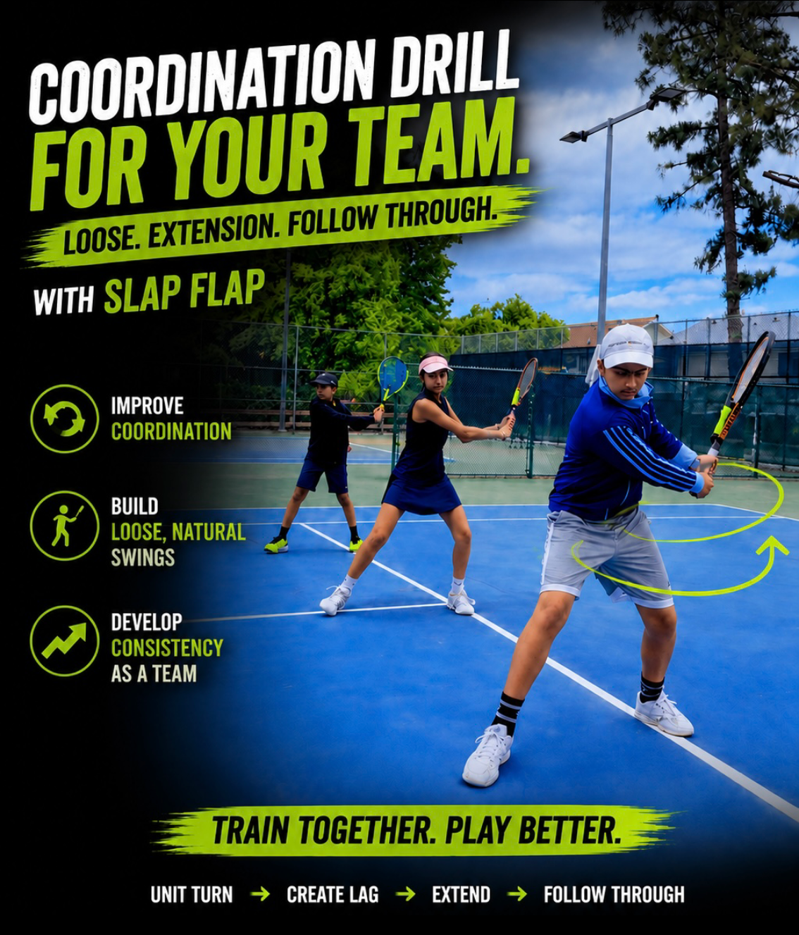 SLAP FLAP | Your Daily Tennis Swing Trainer | Anywhere, Anytime